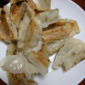 強力粉で餃子の皮